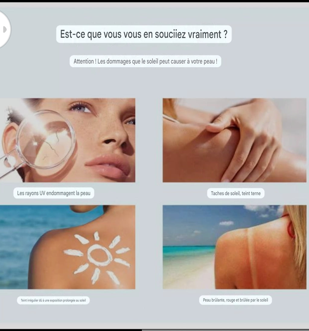Crème solaire hydratante